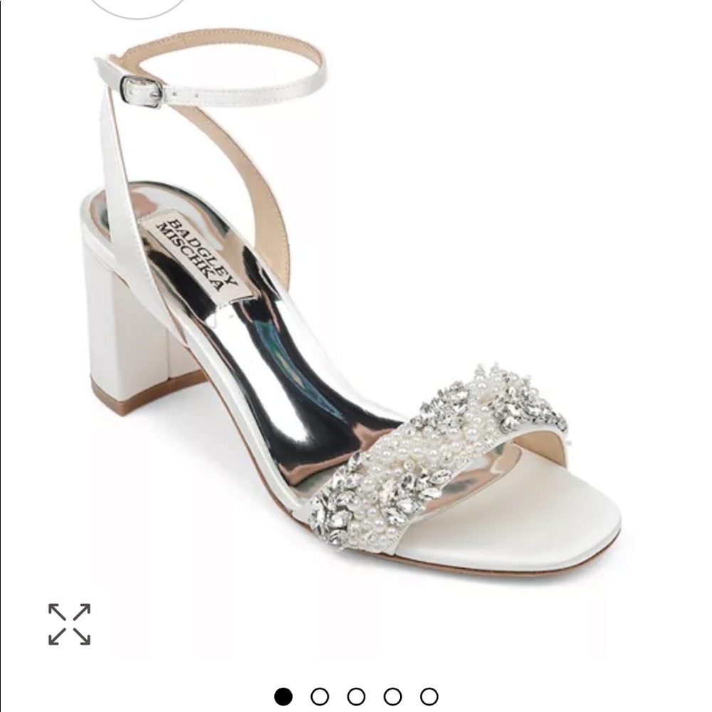 Badgley Mischka Clara block heels
